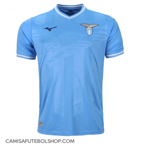 Camisa de time de futebol Lazio Replicas 1º Equipamento 2023-24 Manga Curta